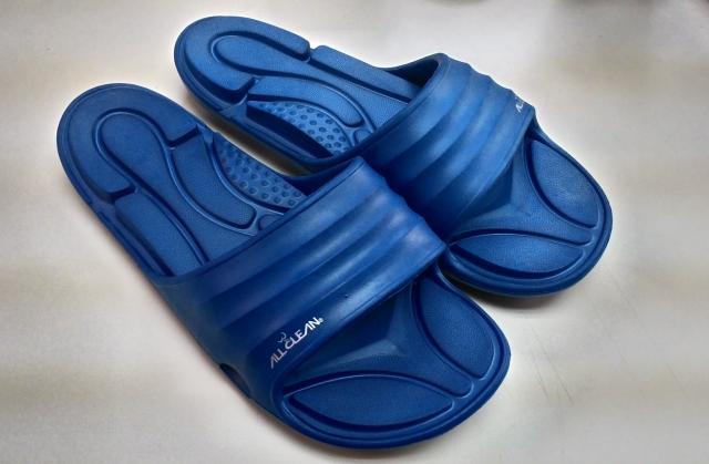 寶藍/42號 ALL CLEAN 環保透氣排水休閒拖鞋(27.5cm)(台灣 