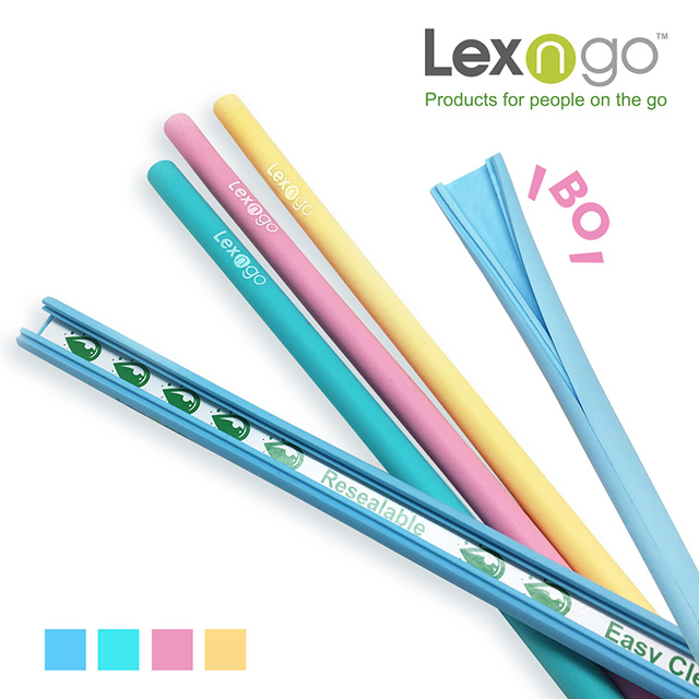 【香港Lexngo】環保可拆卸吸管(四入一組/特殊開縫設計,好 