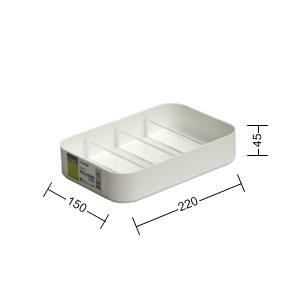 聯府 TLR-02 你可2號小物收納盒(附活動式隔板) (22.0x15. 