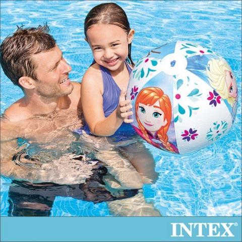 好玩沙灘球【INTEX】冰雪奇緣ELSA-沙灘球 適用3+歲(58021 