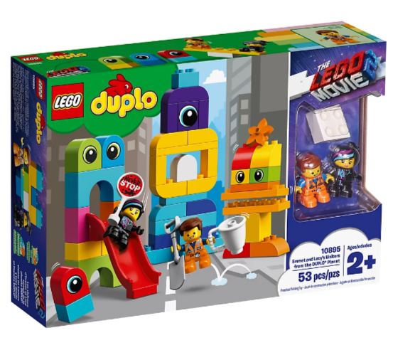 【LEGO 樂高積木】得寶系列 10895艾密特和露西的外星訪客 
