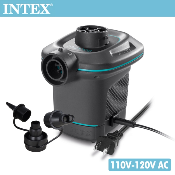 單購【INTEX】110V家用電動充氣幫浦(充洩二用)15210031(6 
