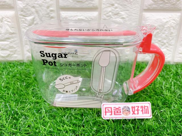 紅【日本好物】調味罐盒650ml(糖、鹽等調味料放置)產地:日 