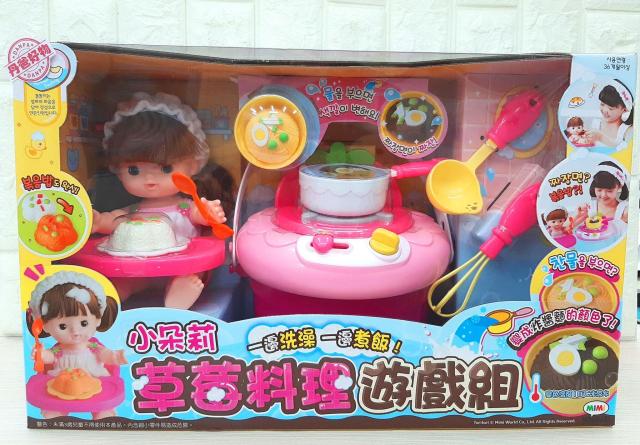 【MIMI WORLD】小朵莉草莓料理遊戲組(內含:可閉眼朵莉娃娃 