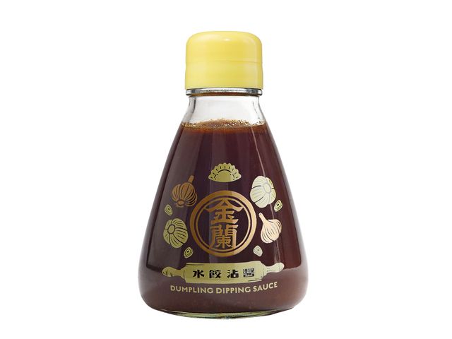 【金蘭】水餃沾醬200g(微酸口味.大蒜香氣) @醬油蠔油