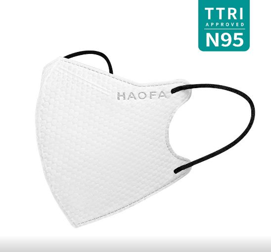 (雪狐白/S)【HAOFA】N95立體醫用口罩30入氣密型99%防護立 