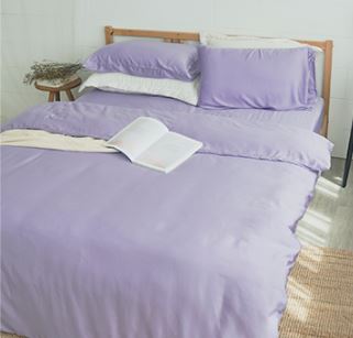《藤花紫》BUHO台製300織100%TENCEL純天絲石墨烯涼被(150 