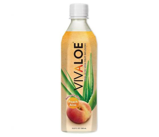 (單瓶)VIVALOE 纖薈 蜜桃蘆薈綜合果汁飲料500ml @飲品