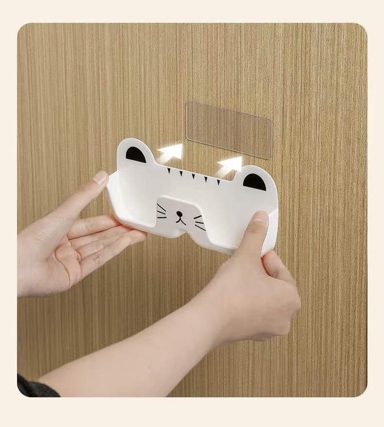 513搶購價(2入)貓咪造型眼鏡收納架／展示架