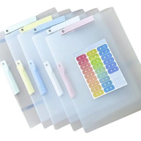 (5入)A3文件夾／試卷夾／旋轉側開式抽桿夾 試卷收納夾、資 