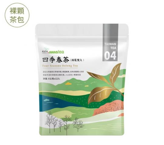 【阿華師】四季春茶4號 香氣層次分明.甘醇順口(6gx12入)@ 