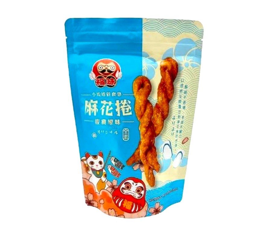 (原味)福味 小琉球手工麻花捲200g	 @餅乾零食