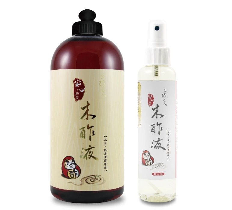 許願品(限量販售)(單購) 精餾木酢原液加贈噴霧(1000ML+15 