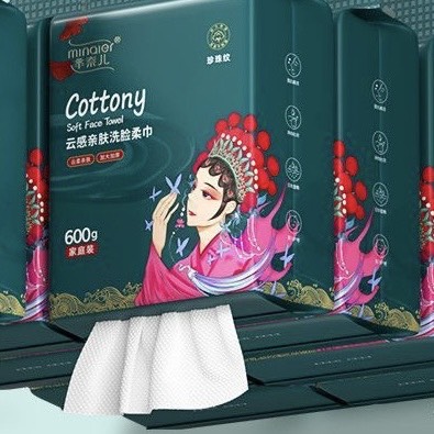 超值家庭號洗臉巾(600g)首波附贈掛勾 加厚柔軟、乾濕兩用 
