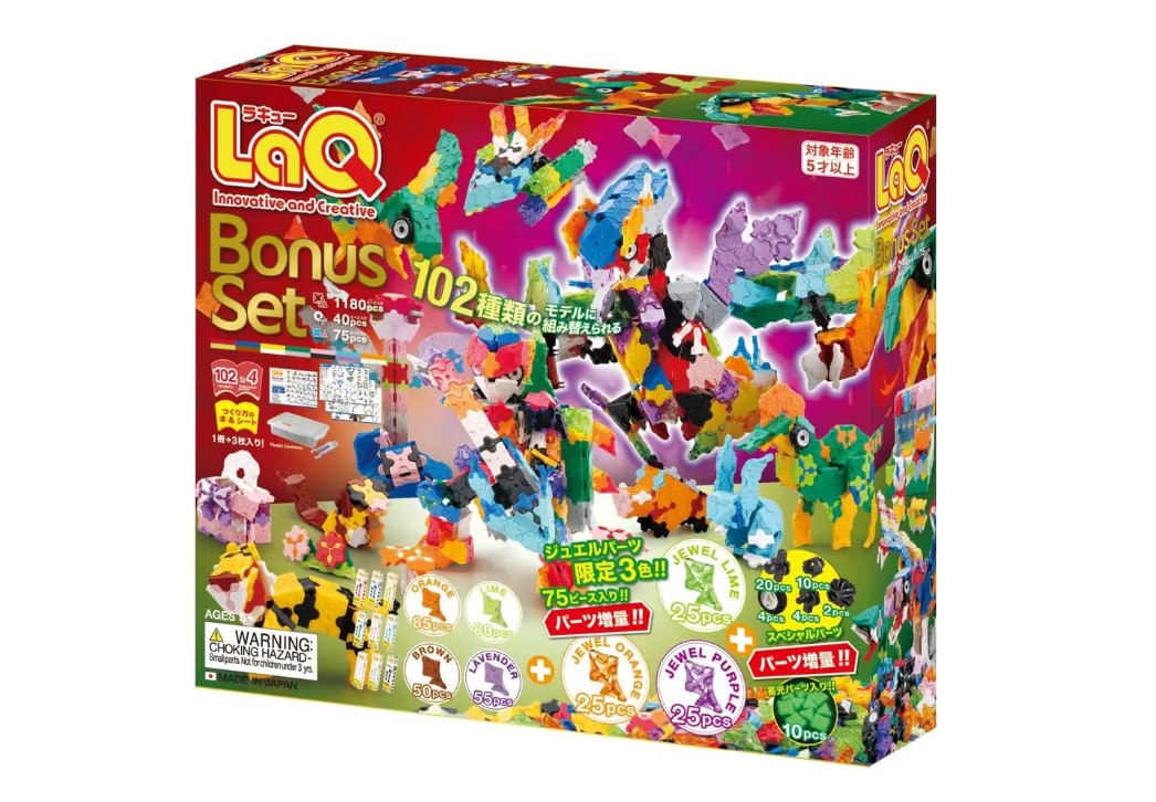 最新款!【日本LaQ立體拼圖】2025限量隱藏版(1180pcs+40pc 