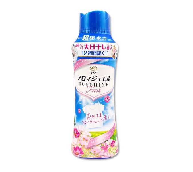 (清新花香/粉)日本P&G 衣物消臭防霉芳香香豆470ml @洗衣精 