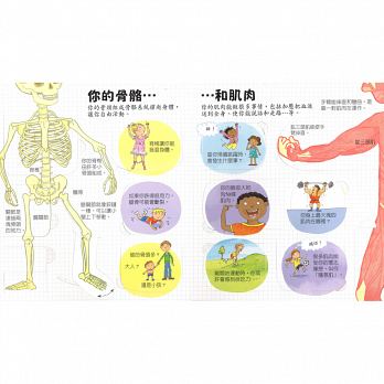 圖畫書 知識繪本 人體