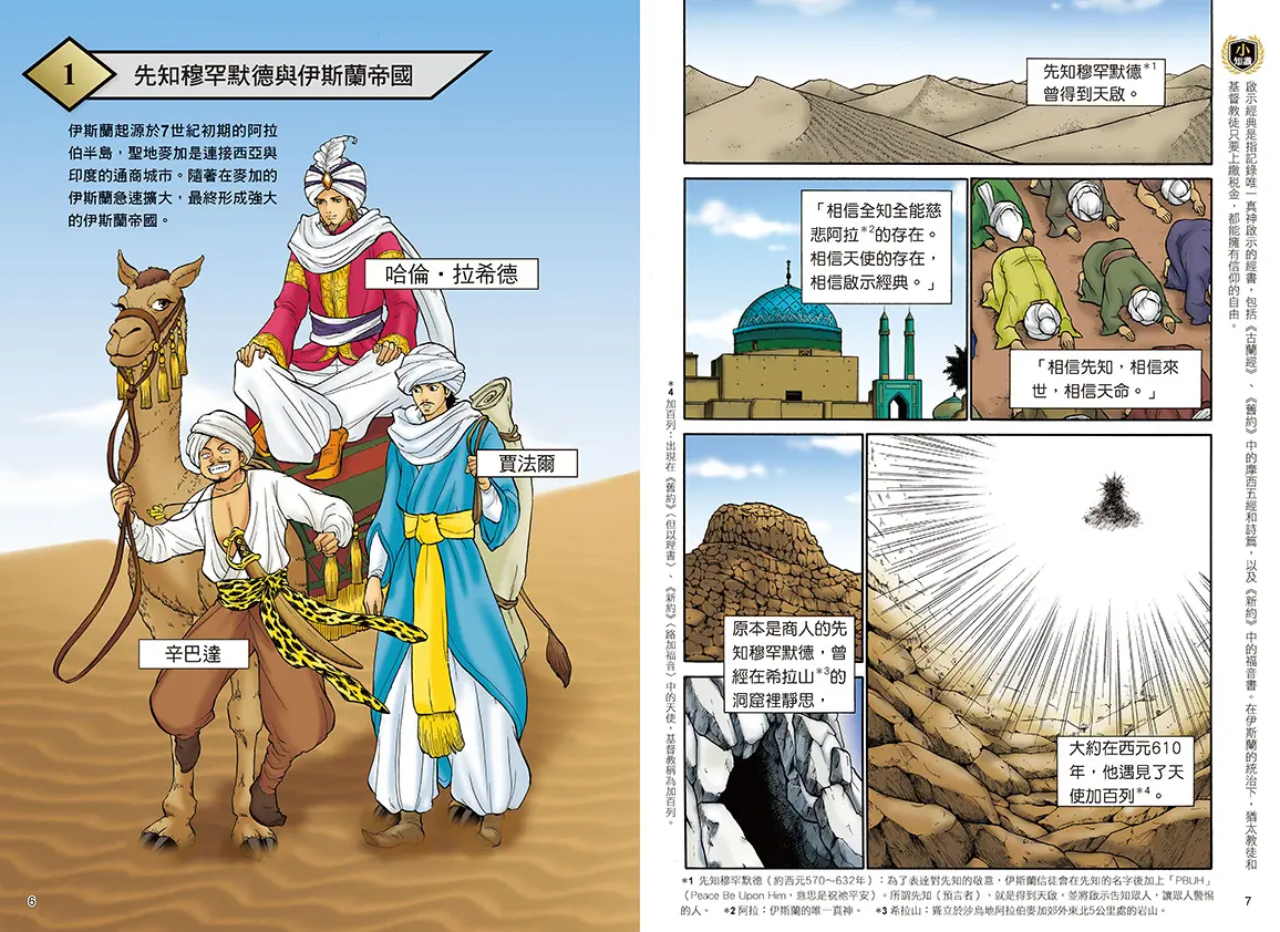 知識學習漫畫 史地